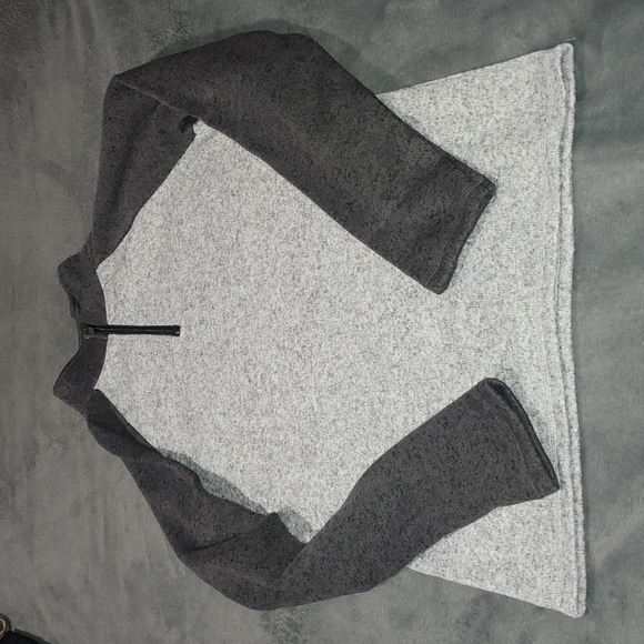 NWT Sonoma Goods For Life 1/4 zip fleece sweater Size XL(18-20) - Picture 2 of 5